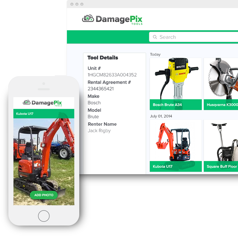 Tools damage Inspection System